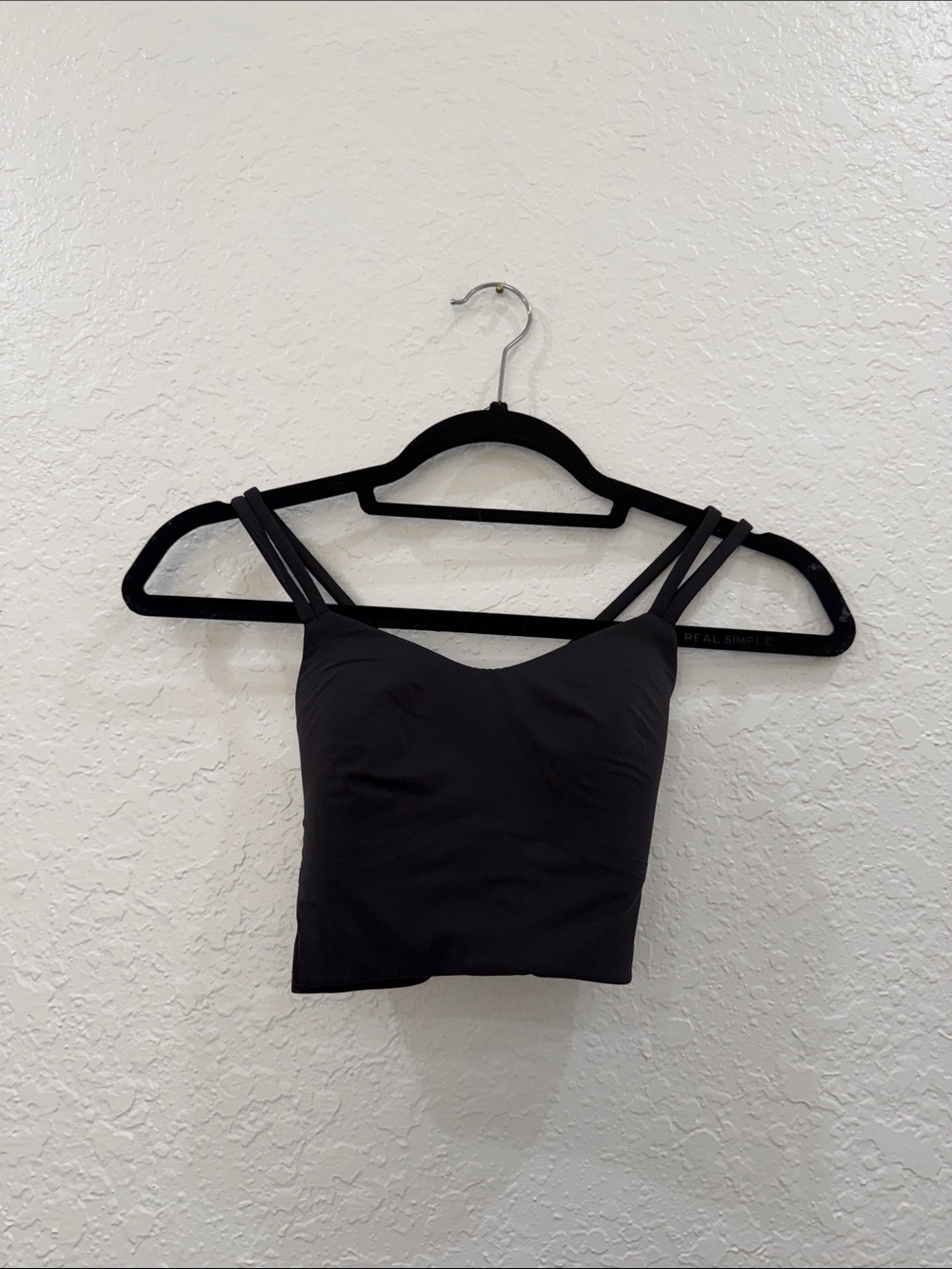 lululemon athletica Black Double-Strap Sports Bra
